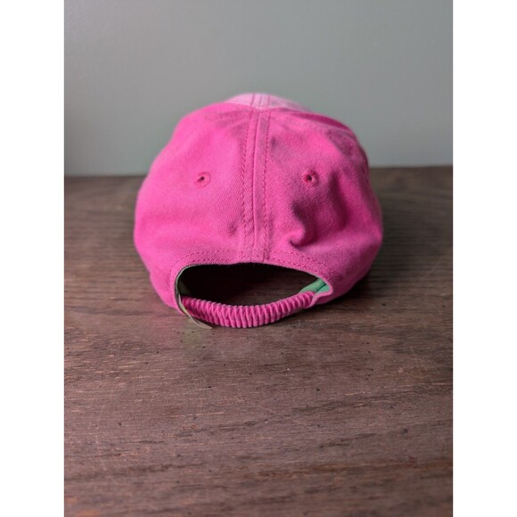 John Deere Pink Cap Hat Tractor Flowers Farmer Toddler One Size Elastic Back - Picture 4 of 8